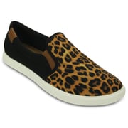 CitiLane Slip-on Sneaker Leopard/Black W8 [シティレーン スリップオン スニーカー レディース 24cm レオパード/ブラック]