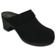 クロックス サラ シンセティック スエード クロッグ レディース 22cm ブラック Sarah Synth Suede Clog Black W6