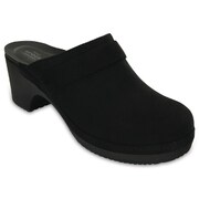 クロックス サラ シンセティック スエード クロッグ レディース 25cm ブラック Sarah Synth Suede Clog Black W9