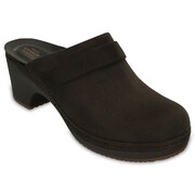 クロックス サラ シンセティック スエード クロッグ レディース 22cm エスプレッソ Sarah Synth Suede Clog Espresso W6