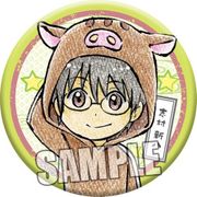 銀魂 缶バッジ 志村 新八 干支Ver. [キャラクターグッズ]