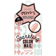 ネイルネイル スパークリングカラーネイル パーリーピーチ