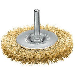 414752 [ジクツキホイルブラシ シンチュウメッキコウセン 0.25 ファイ40]