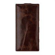 CBR-SYF8331AAEACB [BONRONI Premium Leather Case for Xperia XZ Flip 濃茶]