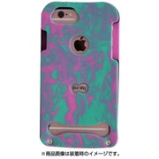 SurmyケースiPhone 7 PK＆エメラルドGRマーブル