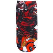 SPSOC357 [プリントソックス MARVEL デッドプール トランプ 約22～24cm]