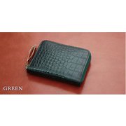 GR シャドークロコ ラウンドファスナー小銭入 62113820