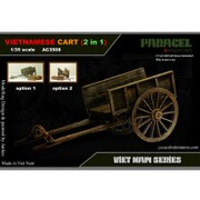 AC3508 [1/35スケール レジン製ミリタリーフィギュアシリーズ ベトナムの荷車（2in1）]