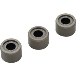 DWRウエイトローラー3個セット φ17×12mm×9.5g スズキ系 90498
