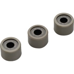 DWRウエイトローラー3個セット φ17×12mm×10.5g スズキ系 90500