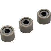 DWRウエイトローラー3個セット φ17×12mm×10.5g スズキ系 90500