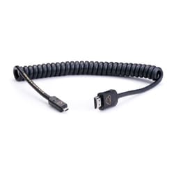 ATOMFLEX PRO HDMI COILED CABLE (Micro to Full 40cm) ATOM4K60C2