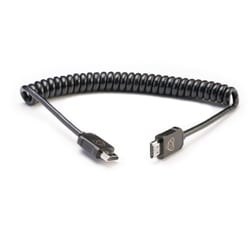 ATOMFLEX PRO HDMI COILED CABLE (Full to Full 40cm) ATOM4K60C6
