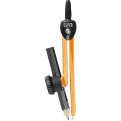 スーパーコンパス いろは 鉛筆用 オレンジ SK-5284-OR