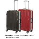 ハードスーツケース WIZARD 旅行目安日数：4～7泊 65L TSAロック搭載 レッド WI01-62