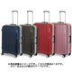 ハードスーツケース WIZARD 旅行目安日数：4～7泊 85L TSAロック搭載 パープル WI01-68