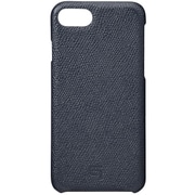 Embossed Grain Leather Case for iPhone 7 Navy [iPhone 7 レザーケース（本革） ネイビー]
