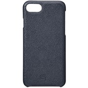 Embossed Grain Leather Case for iPhone 7 Plus Navy [iPhone 7 Plus レザーケース（本革） ネイビー]