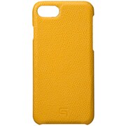 Embossed Grain Leather Case for iPhone 7 Plus Yellow [iPhone 7 Plus レザーケース（本革） イエロー]