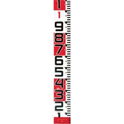 SYR10TK [シムロンロッド-150長さ 10m 裏面仕様 1m アカシロ 紙函]