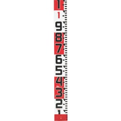 SYR10WK [シムロンロッド-120長さ 10m 裏面仕様 1m アカシロ 紙函]