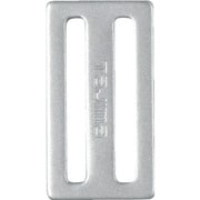 TAAD2 [安全帯 D環止め アルミ2穴 シルバー]