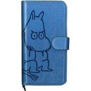 iPhone 7/6s/6 ブックスタイルケース ムーミン カギ [チョークブルー]