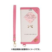 iPhone 7 trouver Plie(トルヴェ プリエ)窓付きダイアリーケース ホワイト/ローズピンク [約縦14.1×横7.5×厚1.3cm]