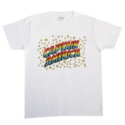 SPAP255 [MARVEL Tシャツ Mサイズ キャプテンアメリカ ホワイト]