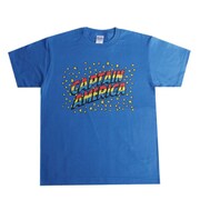 SPAP260 [MARVEL Tシャツ Lサイズ キャプテンアメリカ ブルー]