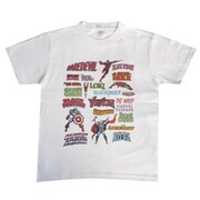 SPAP262 [MARVEL Tシャツ Sサイズ ロゴ ホワイト]