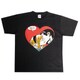 SPAP280 [MARVEL Tシャツ Lサイズ ラブ ブラック]
