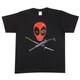 SPAP288 [MARVEL Tシャツ Lサイズ デッドプールフェイス ブラック]