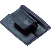 ACC62ATC0 [固定具 コードクリップ アクリル系粘着テープ付 耐候性 黒]