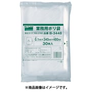 B3448 [厚手ポリ袋 縦480×横340×t0.1 30枚入 透明]