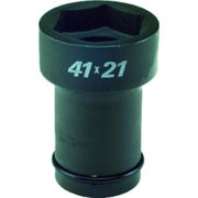 34WBQ4121 [コンビネーションソケット 差込角 19mm 6角 41mm 4角 21mm]