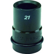 11WAQ21 [インパクト 袋ナット用 ソケット 差込角 25.4mm 4角 対辺21mm]