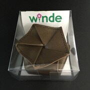 イヤホンケース メタリックブラウン WINDE-B