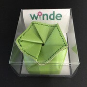 イヤホンケース メタリックグリーン WINDE-G