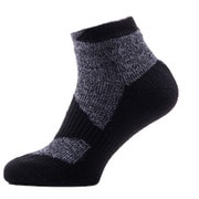 Walking Thin Socklet Dark Gy/Bk S [シールスキンズ アンクル ソックス ダークグレー/ブラック Sサイズ(23-24cm)]