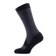 Walking Thin Mid Dark Gy/Blk L [シールスキンズ ソックス Lサイズ ダークグレー/ブラック]