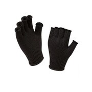 Merino Fingerless Glove Liner BK [シールスキンズ インナー・グローブ ワンサイズ ブラック]
