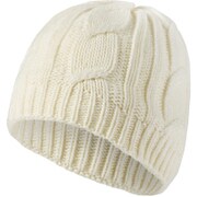 Waterproof Cable Knit Beanie Cream XXL [XXLサイズ クリーム]