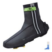 Lightweight Open Sole Halo Overshoe BK/RD S [Sサイズ ブラック＆レッド]