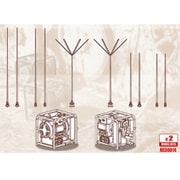 独・車載無線用アンテナ & GG400小型発電機 2個入り [1/35 ミリタリーシリーズ 2019年7月再生産]