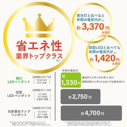 ヨドバシ.com - 瀧住電機 TAKIZUMI RV12073 [LEDペンダント 12畳用 調