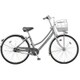 シティサイクル Almode Belt 5S（アルモード ベルト 5S） 26型 内装5段変速 ネオステンシルバー DAM65LB7S OS67