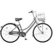 シティサイクル Almode Belt 5S（アルモード ベルト 5S） 26型 内装5段変速 ネオステンシルバー DAM65LB7S OS67