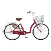 シティサイクル Luckle（ラックル） 24型 変速なし ネオシャドーレッド DL40L7 OR72