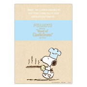 下敷 SNOOPY Yum Yum Yummy ブルー S4135130